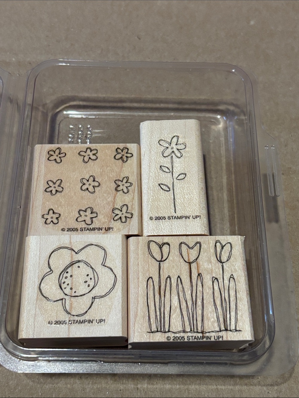 Stampin' Up! Vintage Stamp Set Pocket Full Of Posies